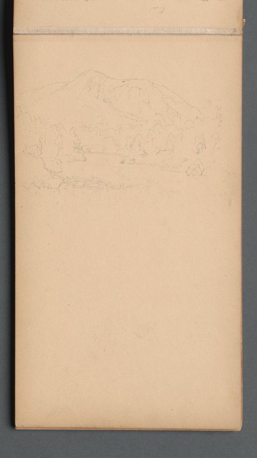 Sanford Robinson Gifford — Sketchbook, page 08: Carter Mountian (?)