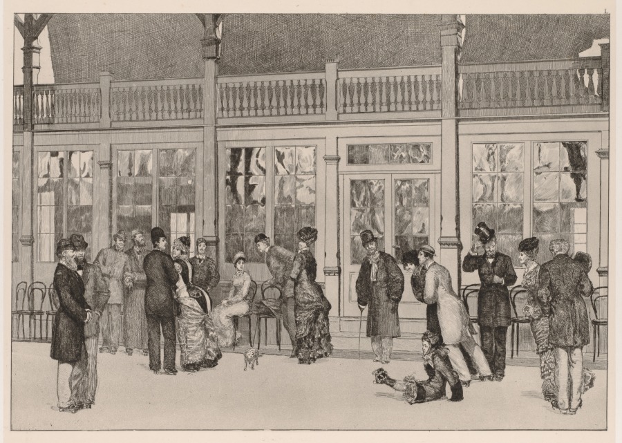 Max Klinger — A Glove:  The Locale