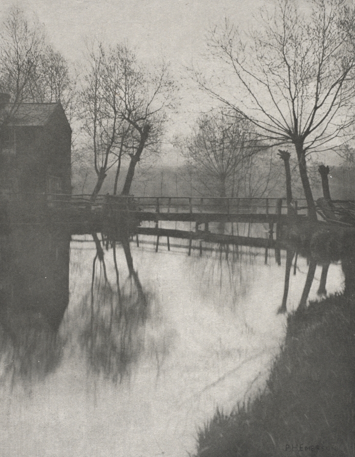 Peter Henry Emerson — Footbridge Near Chingford