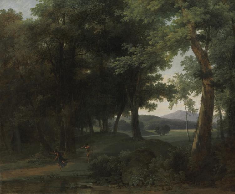 Jean-Victor Bertin — A Forest with Apollo and Daphne