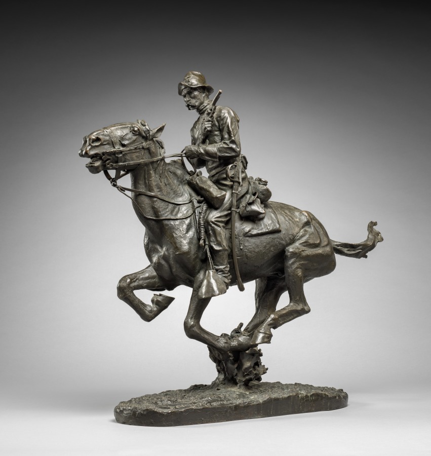 Frederic Remington — Trooper of the Plains-1868