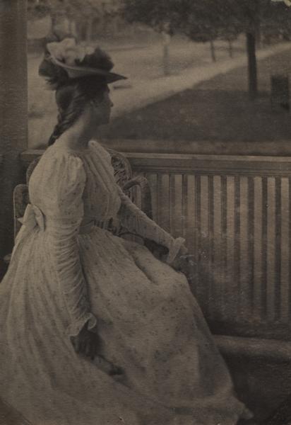 On the Porch (Julia Hall McCune)
