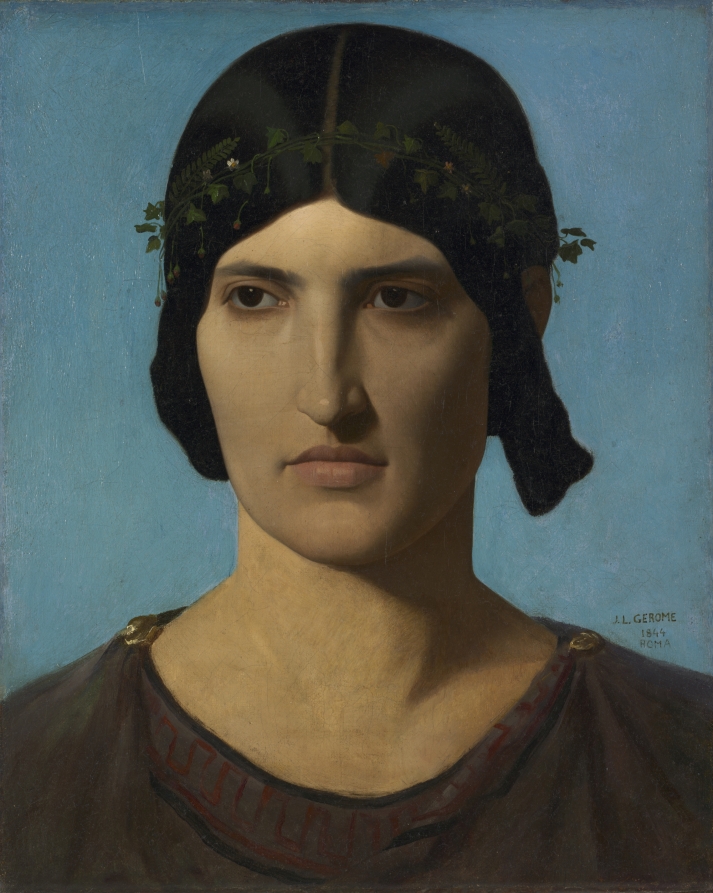Jean-Léon Gérôme — Head of an Italian Woman