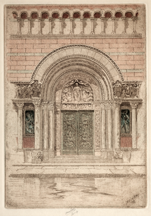 Karl Friedrich Wilhelm Mielatz — Door of St. Bartholomew