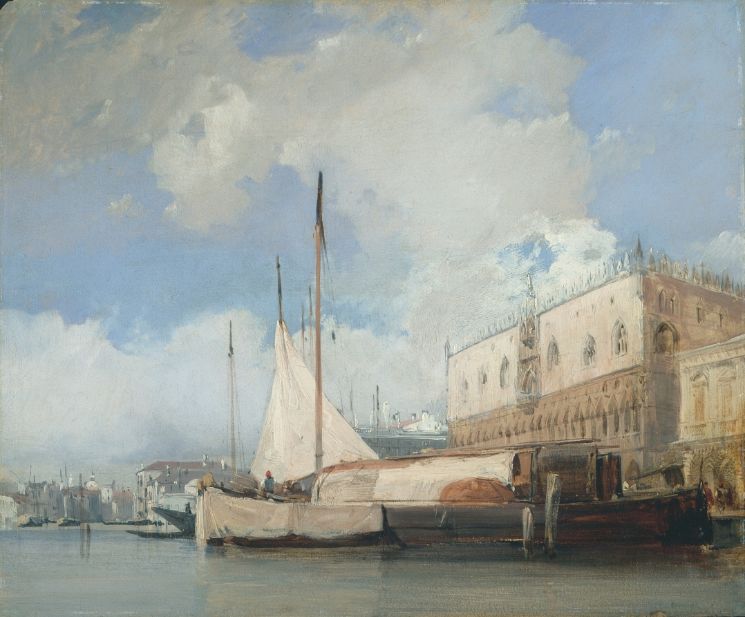 Richard Parkes Bonington — The Doge's Palace, Venice
