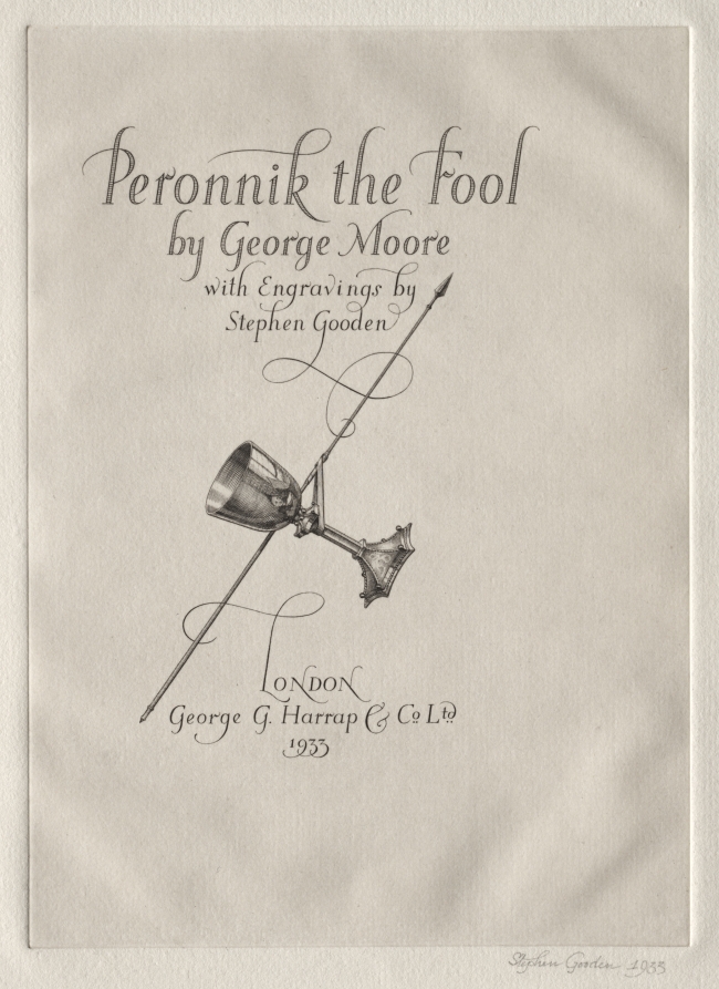 Stephen Gooden — Illustration for "Peronnik the Fool":  Peronnik the Fool