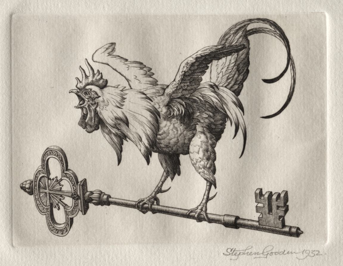 Stephen Gooden — Illustration for "Peronnik the Fool":  Cock Key