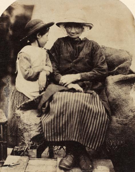 Servants at Rhagatt, Corwen, North Wales