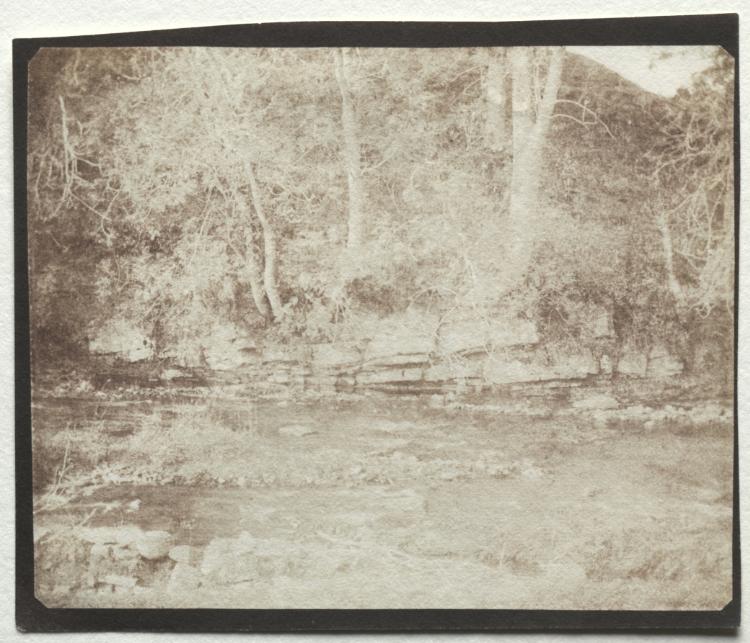 William Henry Fox Talbot — A Mountain Rivulet Which Flows at the Foot of Doune Castle
