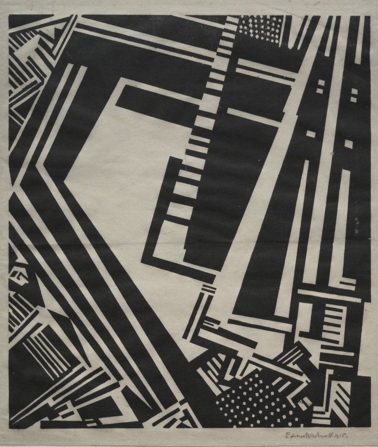 Edward Alexander Wadsworth — Illustration (Typhoon)