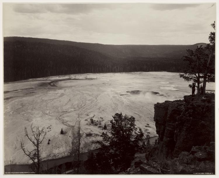 Frank Jay Haynes — Hell's Half Acre, Prismatic Springs