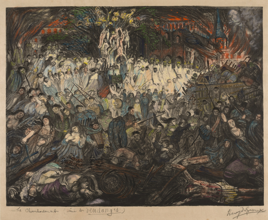 Henri de Groux — Harvests:  The Pillage