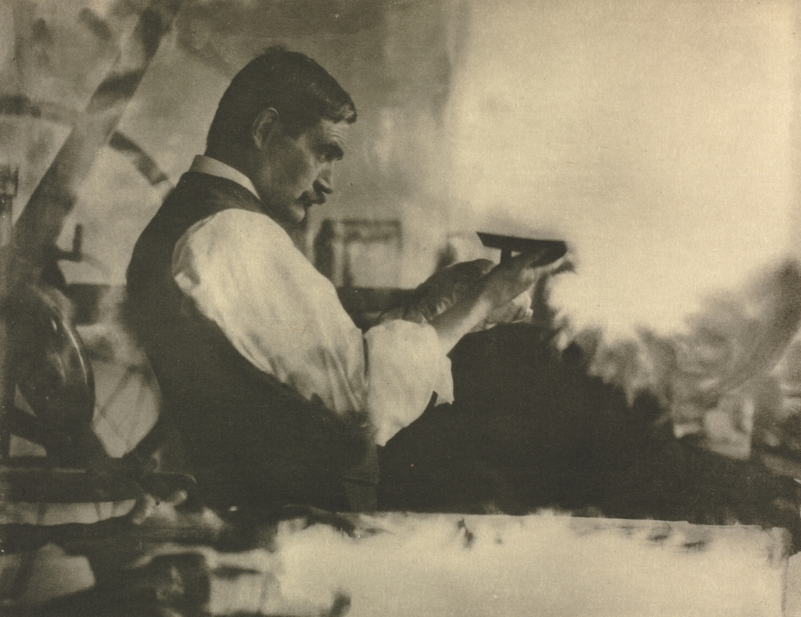 J. Craig Annan — Camera Work: The Etching Printer - William Strang, Esq., A.R.A.