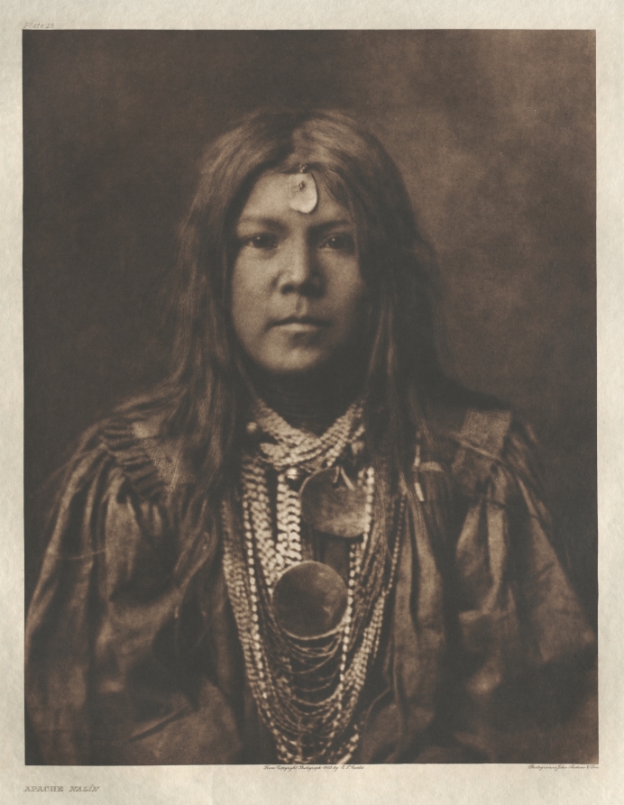 Edward S. Curtis — Portfolio I, Plate 15: Apache Nalin
