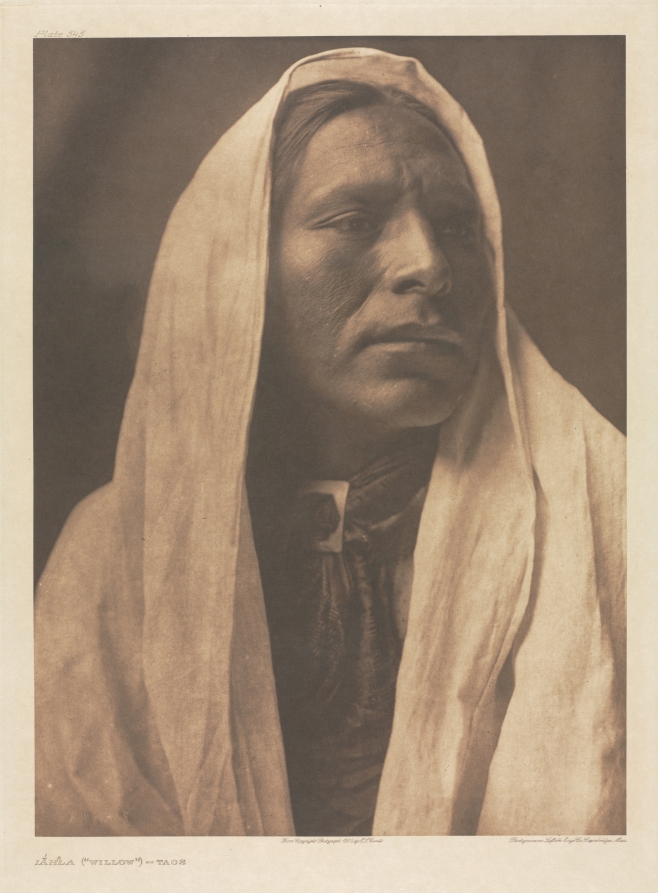 Edward S. Curtis — Portfolio XVI, Plate 545: Iahla ("Willow") - Taos
