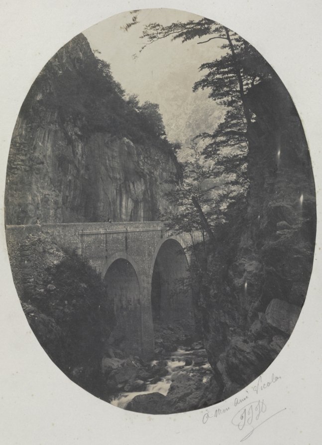 Jean-Jacques Heilmann — Gorge at Eaux Chaudes, Pyrenees