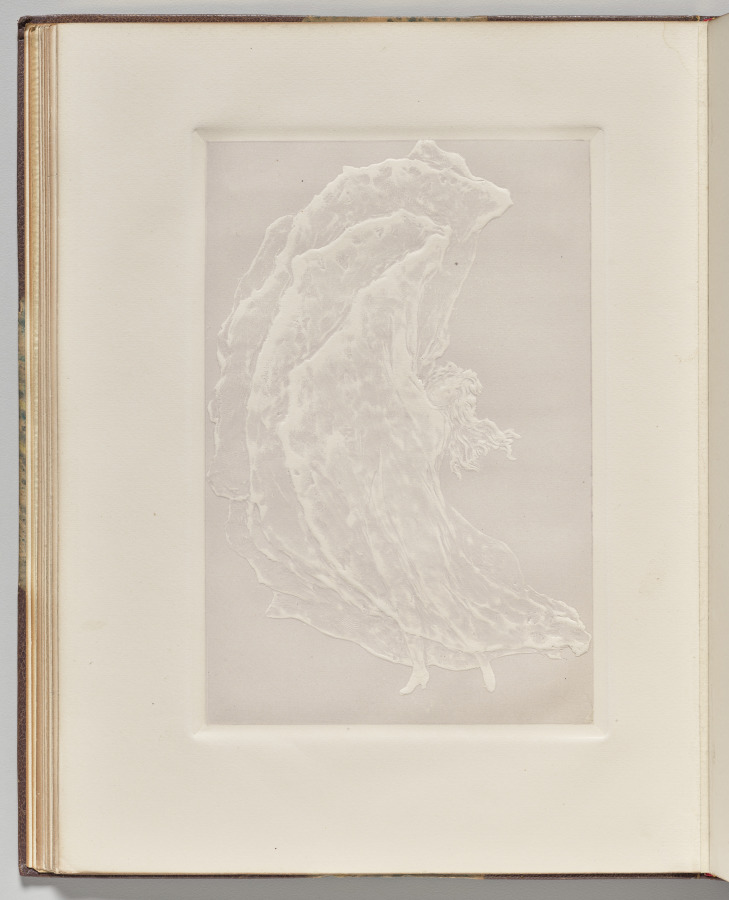 Pierre Roche — Dancing Woman with Arms Raised up in a Sweep of Drapery