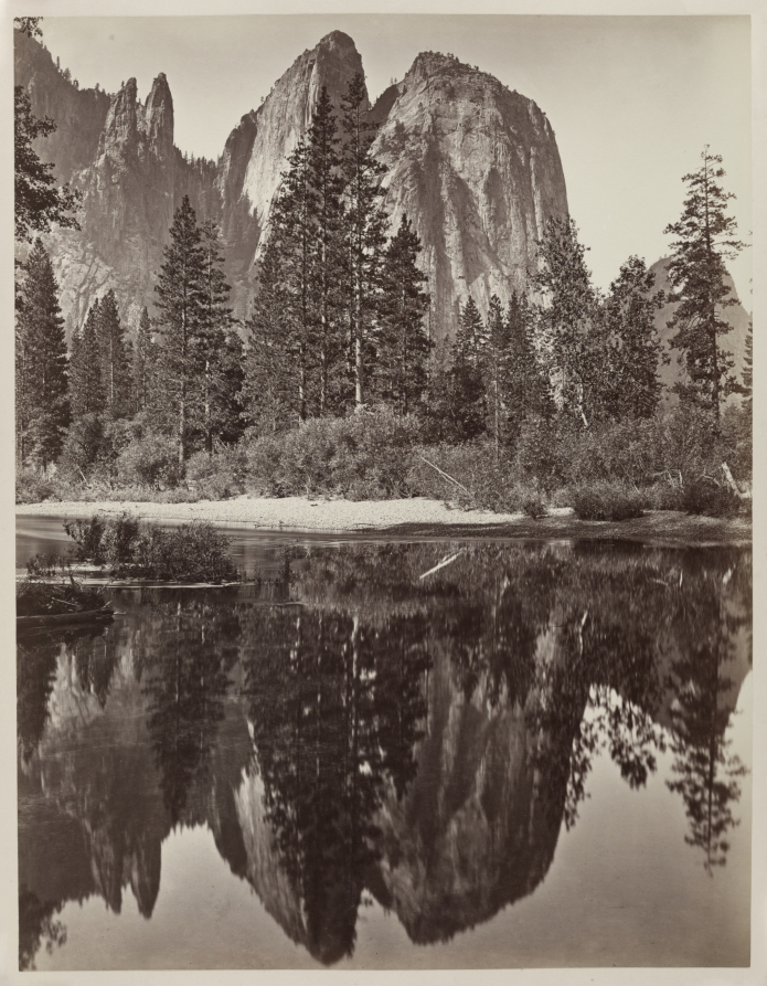 Charles Leander Weed — Cathedral Rocks and Reflections, Yosemite