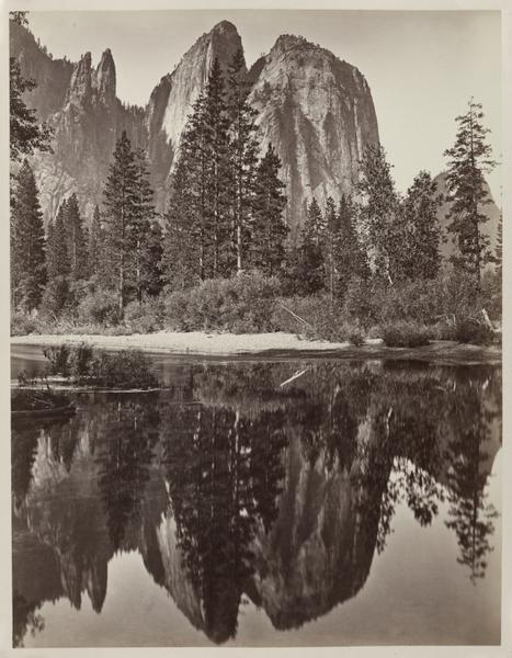 Cathedral Rocks and Reflections, Yosemite