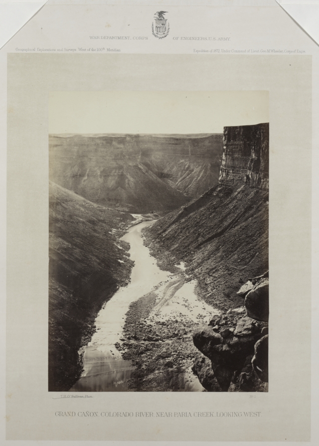 William H. Bell — Grand Cañon, Colorado River, Mouth of Kanab Wash, Looking West