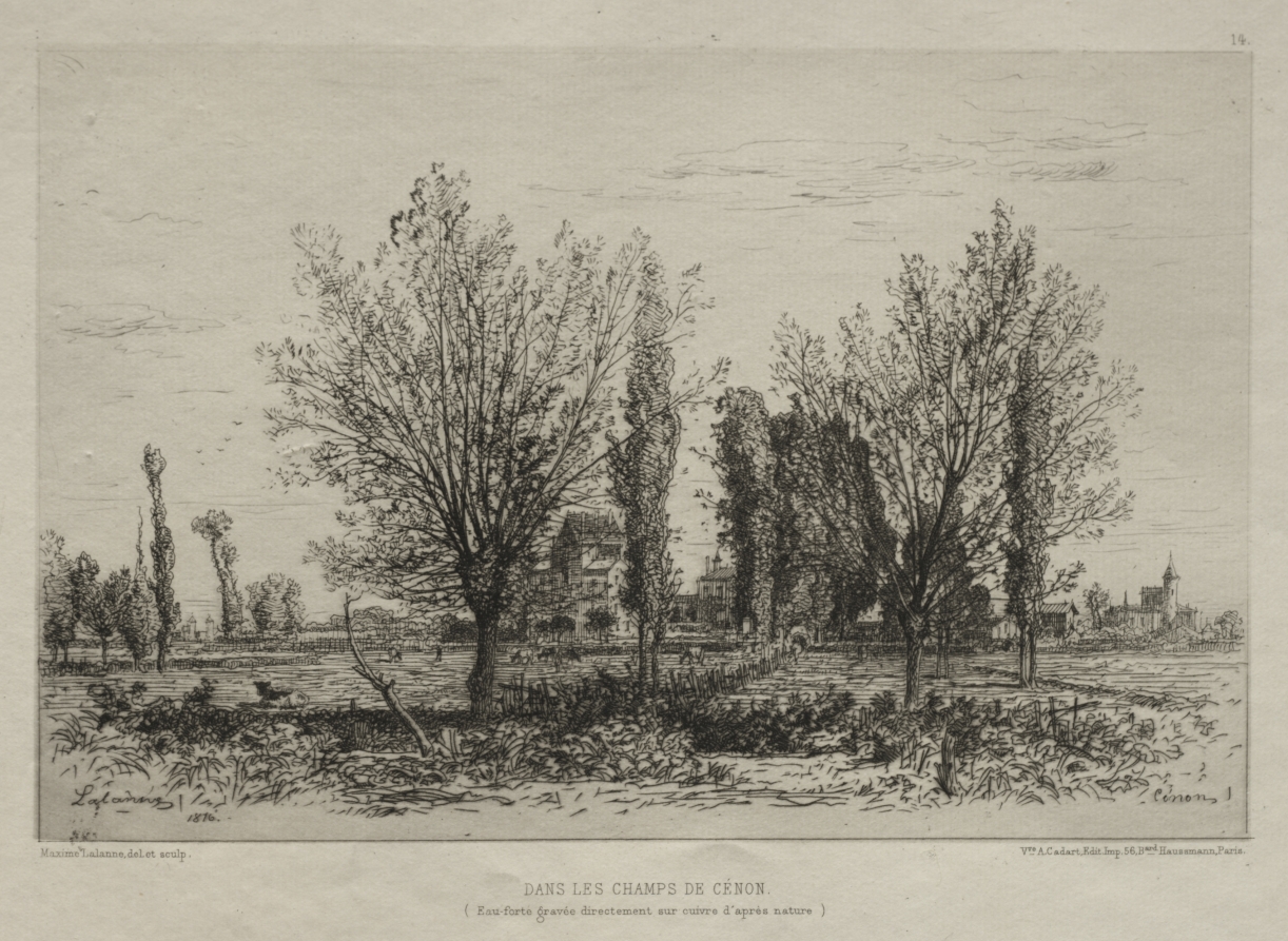 Maxime Lalanne — Dans les Champs de Cénon