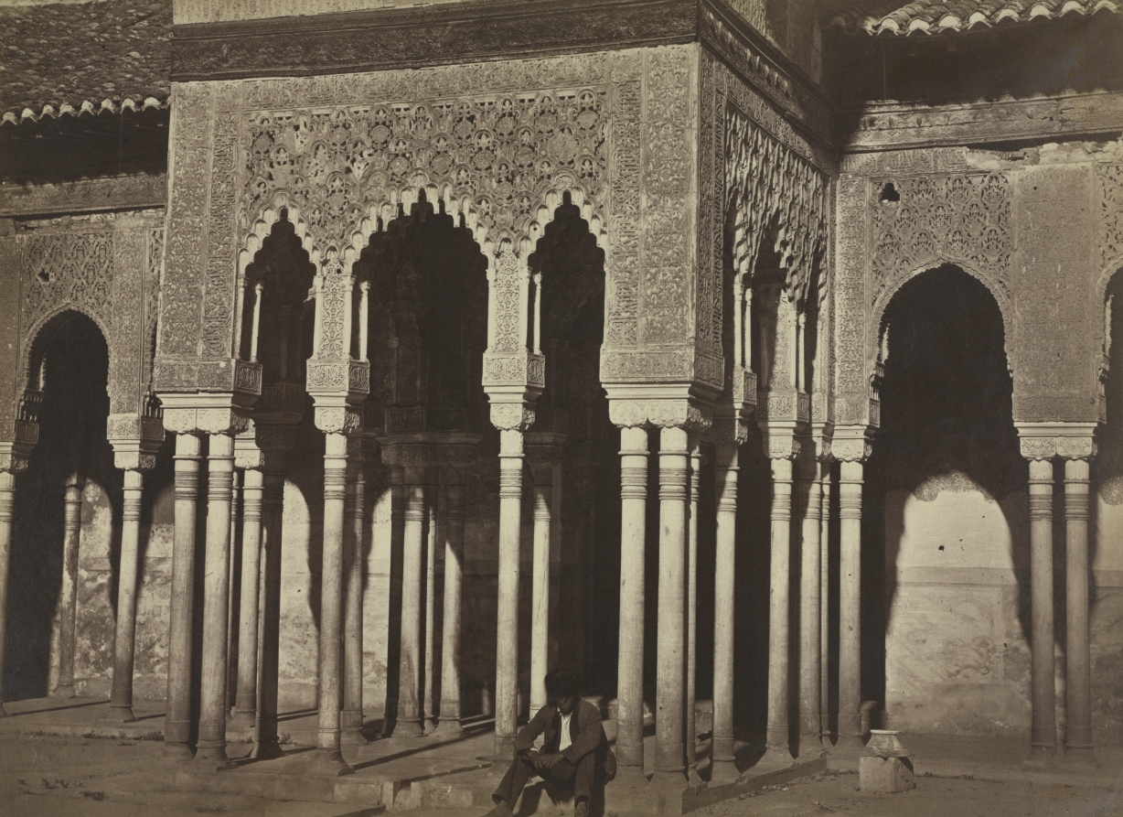 Charles Clifford — Courtyard, Alhambra