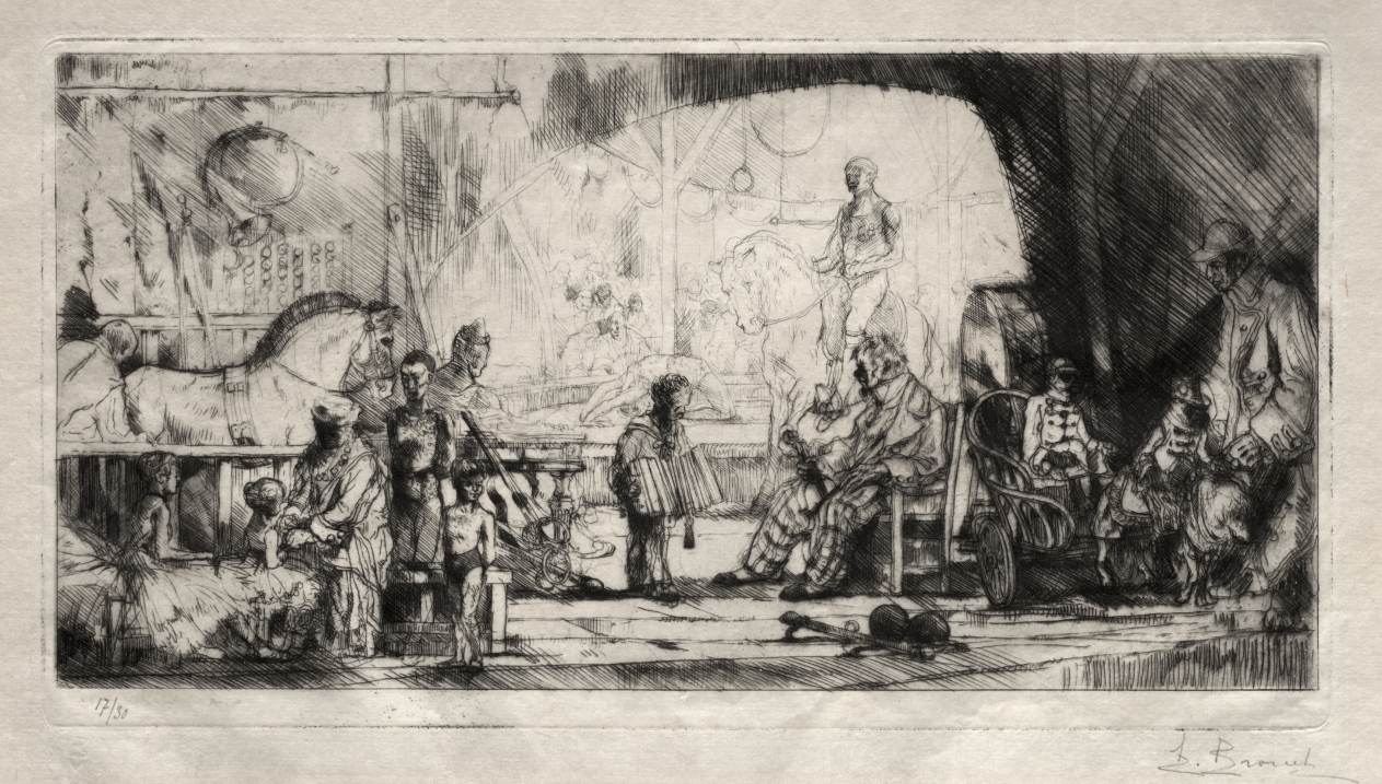 Auguste Brouet — The Pinder Circus