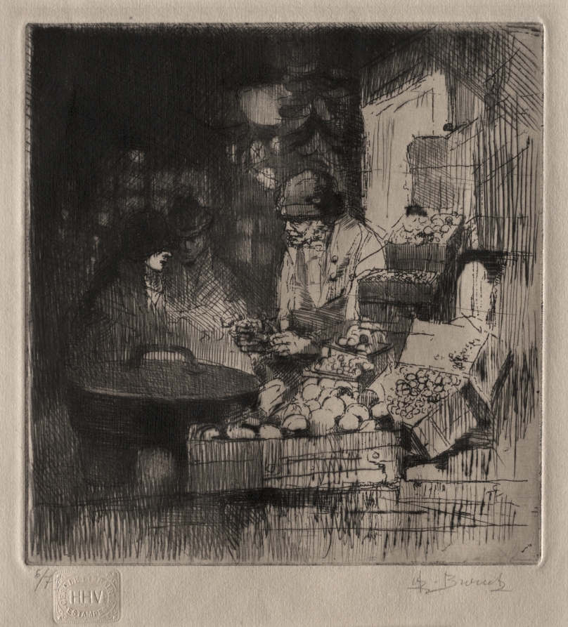 Auguste Brouet — The Chestnut Seller