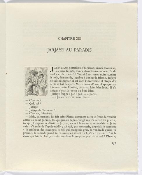 Frédéric Mistral: Mémoires et Recits by Frédéric Mistral: man playing drum (page 157)