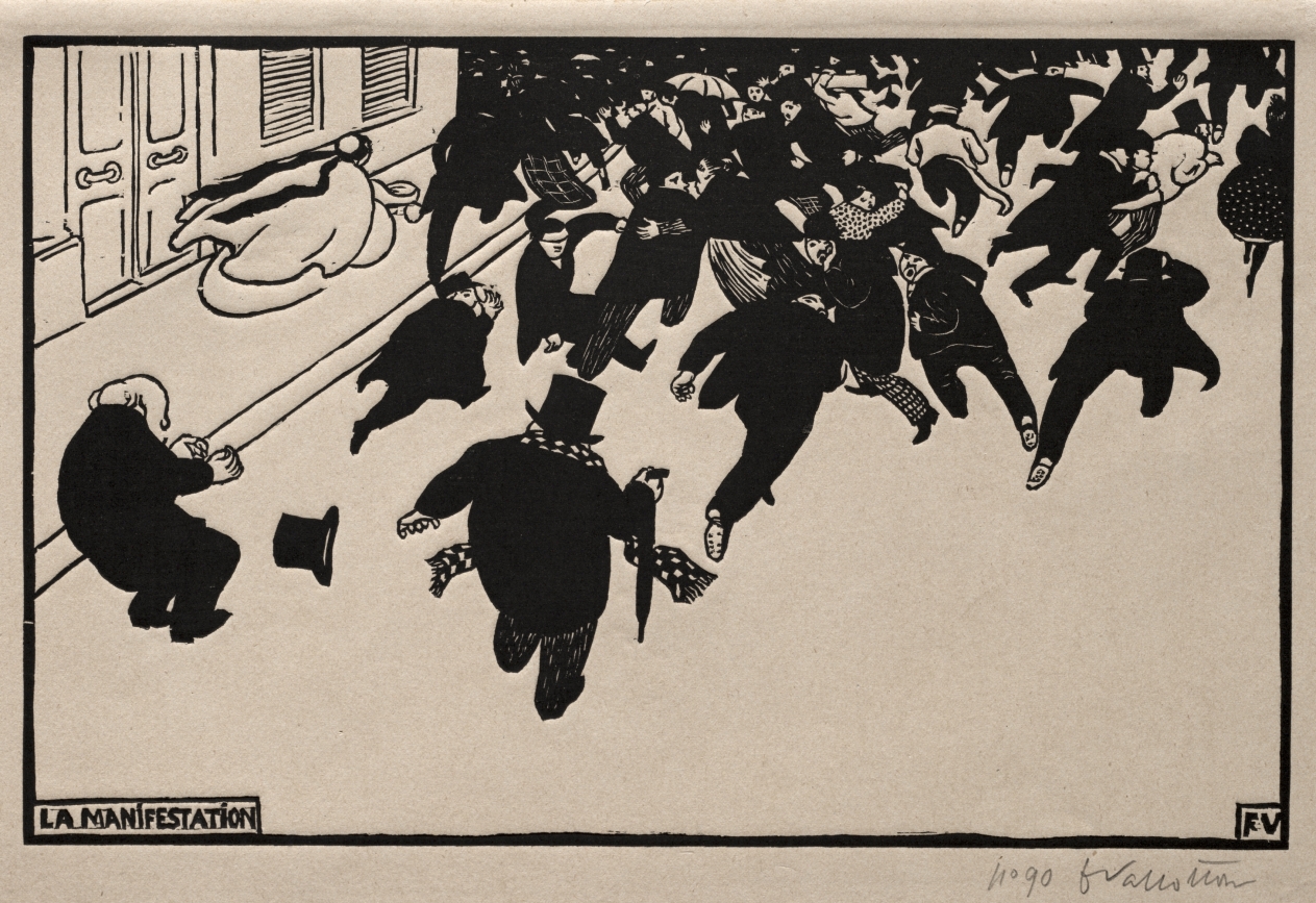 Félix Vallotton — The Protest