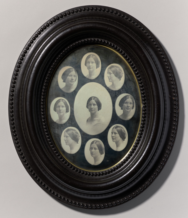 Albert Sands Southworth — Medallion Portrait of a Woman