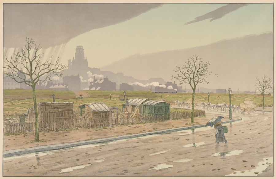Henri Rivière — Parisian Landscapes: The Fortifications