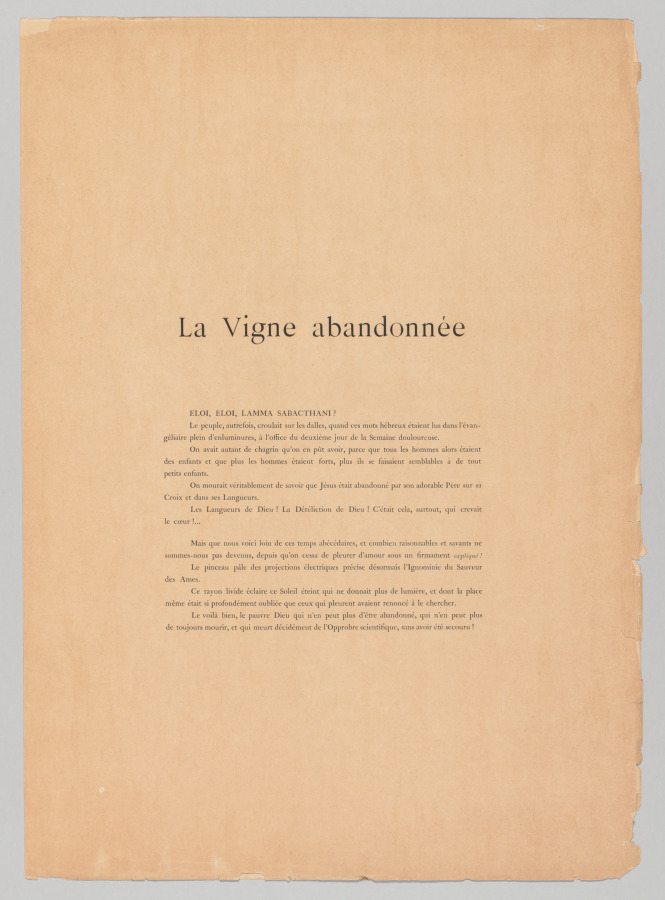 Henri de Groux — The Vintages: The Vintages!