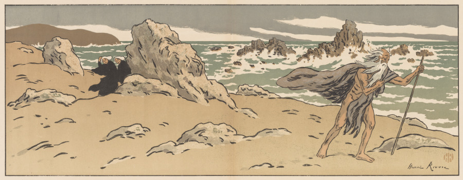 Henri Rivière — The Wandering Jew 