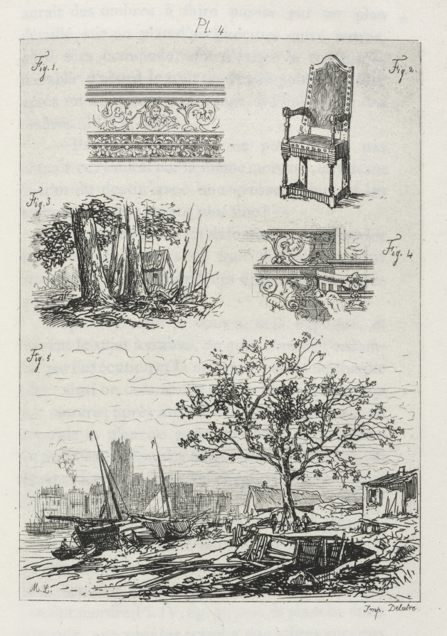 Maxime Lalanne — Traité de La Gravure a l’eau forte: Plate 4