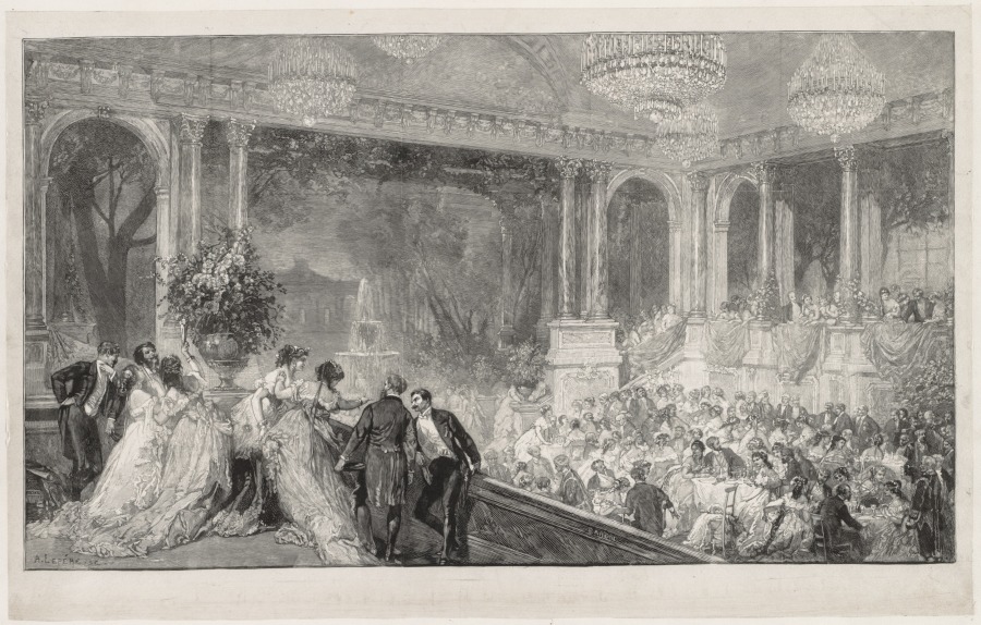 Auguste Louis Lepère — Festival at the Tuilleries 