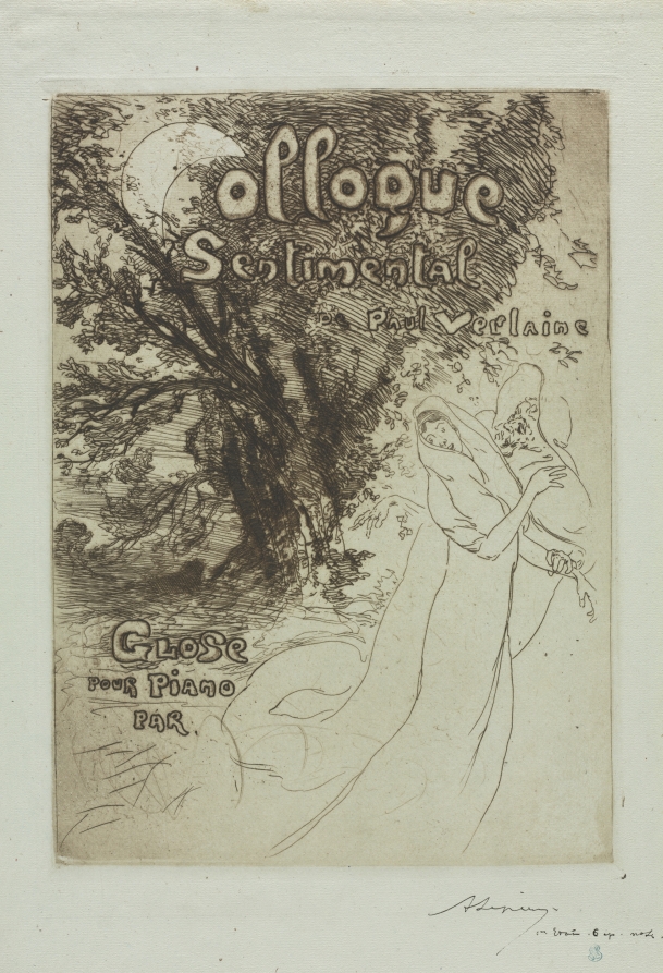 Auguste Louis Lepère — Sentimental Colloquy of Paul Verlaine 