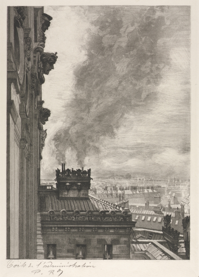 Charles Paul Renouard — Rooftops of the Administration Building