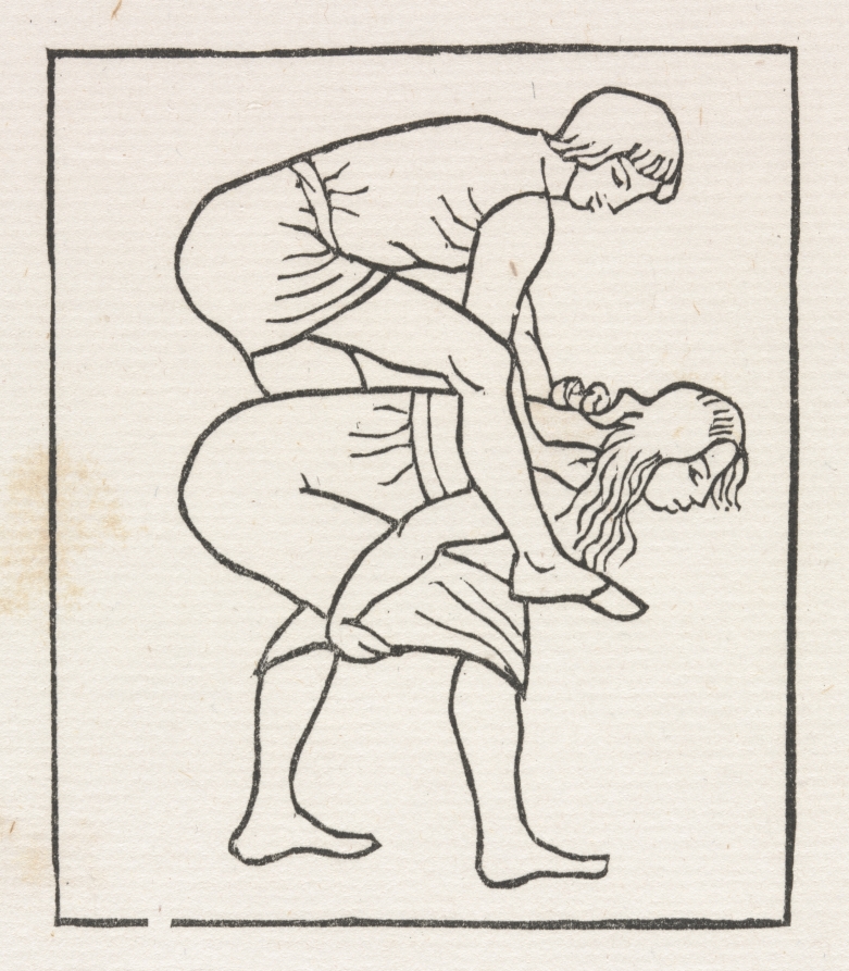 Daphnis and Chloe: Daphnis Puts the Apple into Chloe's Bosom