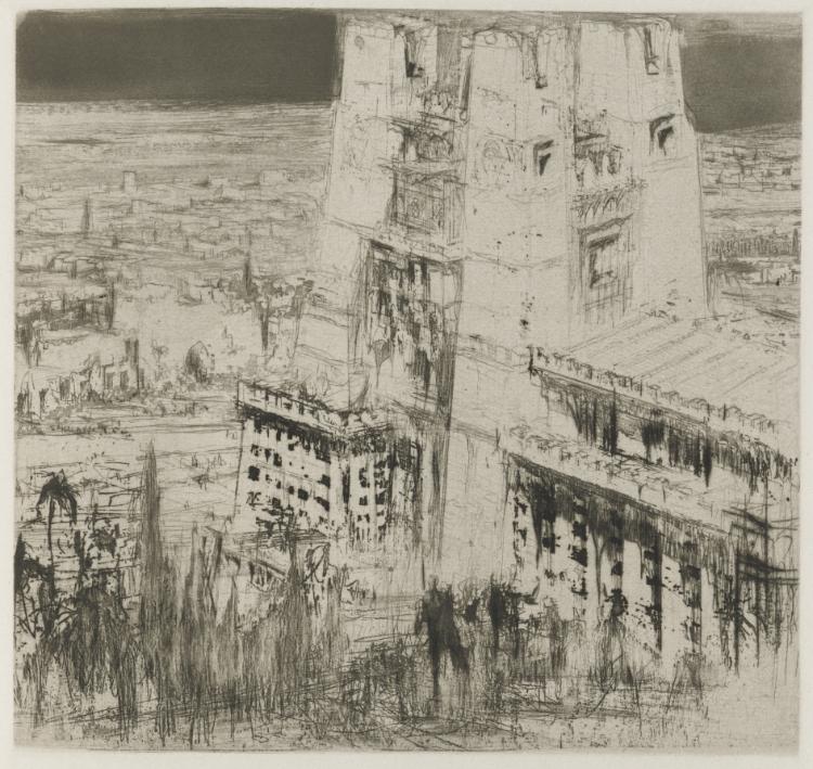 Herodias: Page 7, The sun made the cliffs of white marble glitter, and the golden rays on its roof