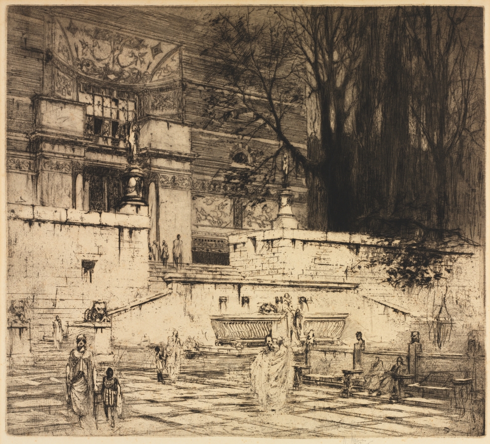 William Walcot — The Days of Ancient Rome: At the House of a Patrician