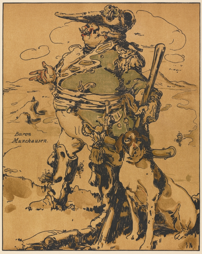 William Nicholson — Characters of Romance: Baron Muchausen