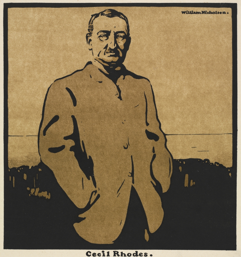 William Nicholson — Twelve Portraits: Cecil Rhodes