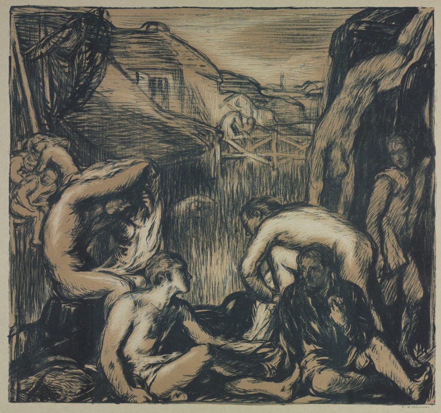 Charles Hasslewood Shannon — Bathers