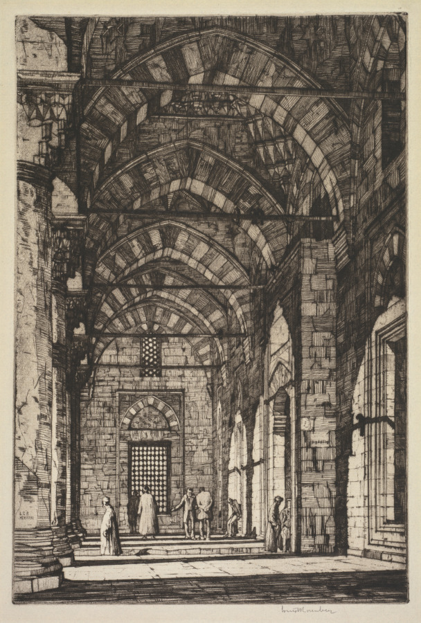 Louis Conrad Rosenberg — Mosque of Sultan Bayazid, Constantinople