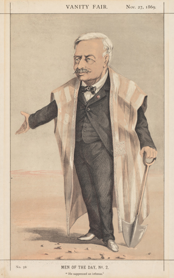 Anonymous — Vanity Fair: Men of the Day, No. 2 "He suppressed an isthmus"