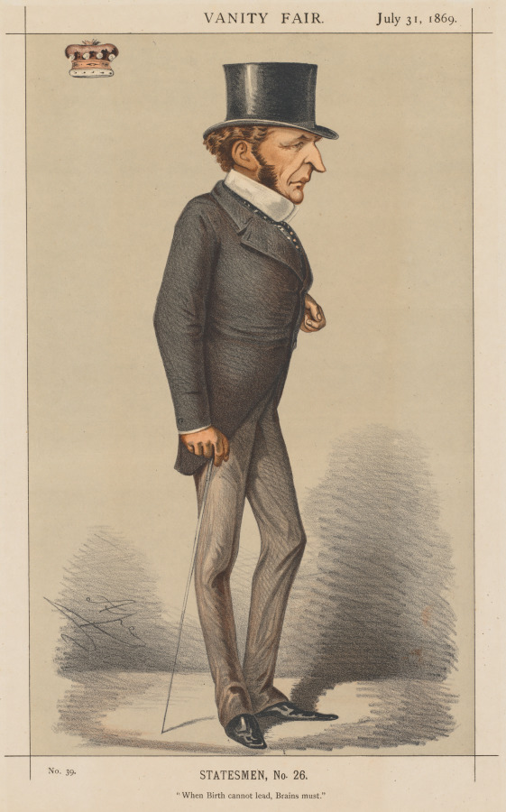 Vanity Fair: Statesman No. 26 "When Birth cannot lead, Brains must."