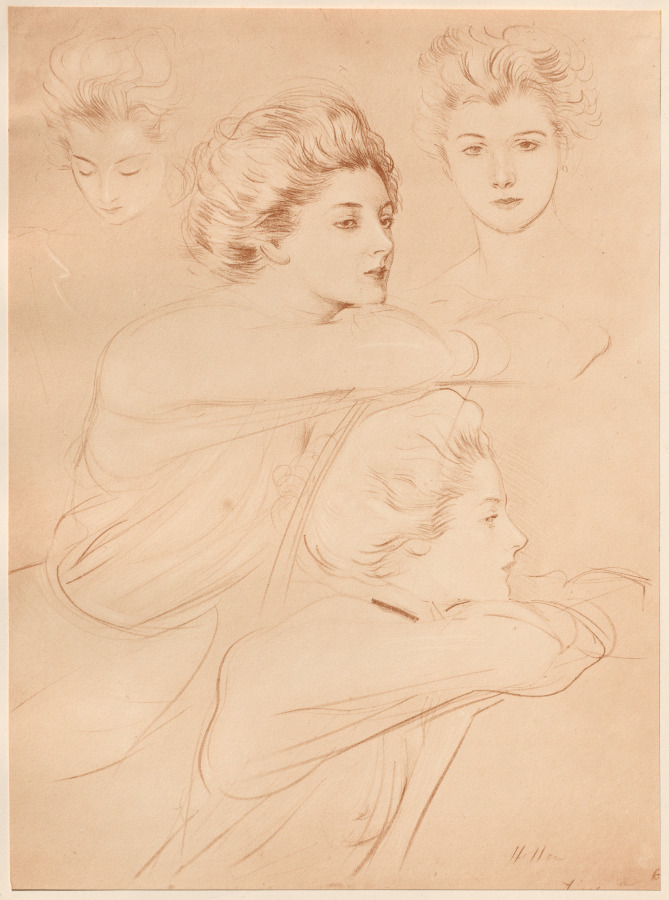 Paul César Helleu — Parisienne