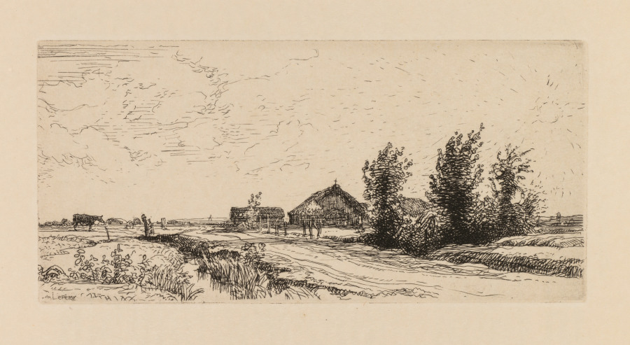 Auguste Louis Lepère — Auguste Lepère: Le petit gardeur de vaches