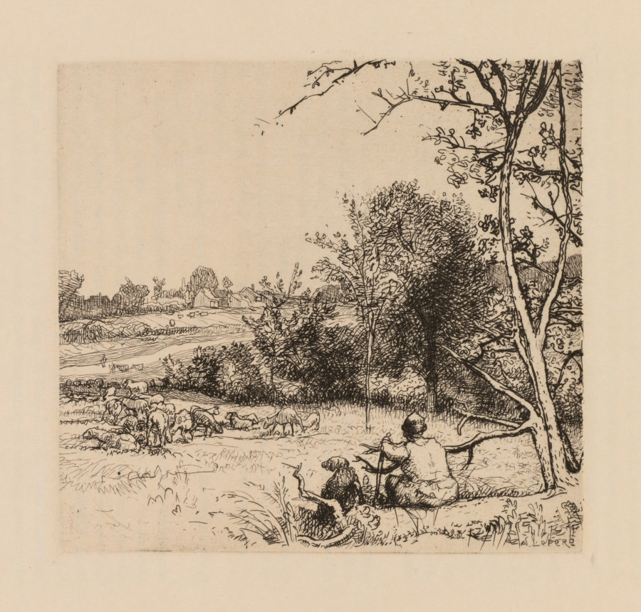 Auguste Louis Lepère — Auguste Lepère: Le pommier renversé (Picardie)	